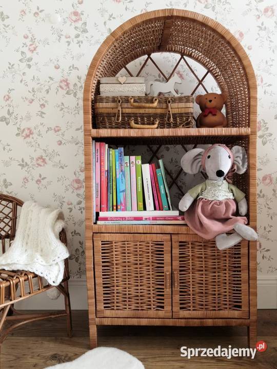 Wiklinowy regał dziecięcy etażerka Wiklina Dom i Ogród Rzeszów