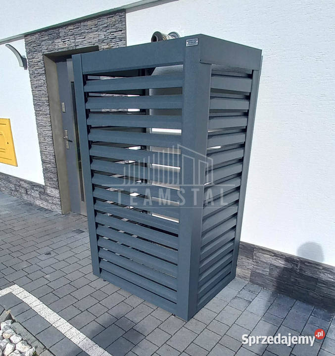 Osłona pompy ciepła 90x50x180 antracyt TS577 łódzkie