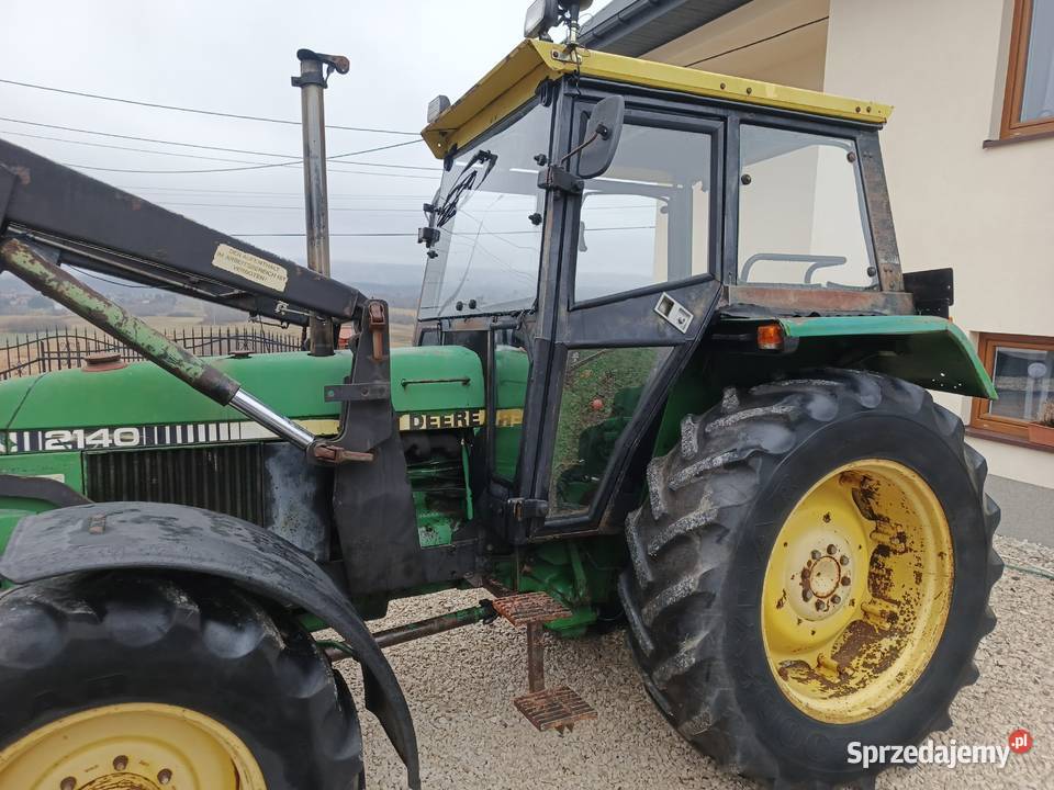 John Deere 2140 80r z turem świętokrzyskie Krajno-Zagórze