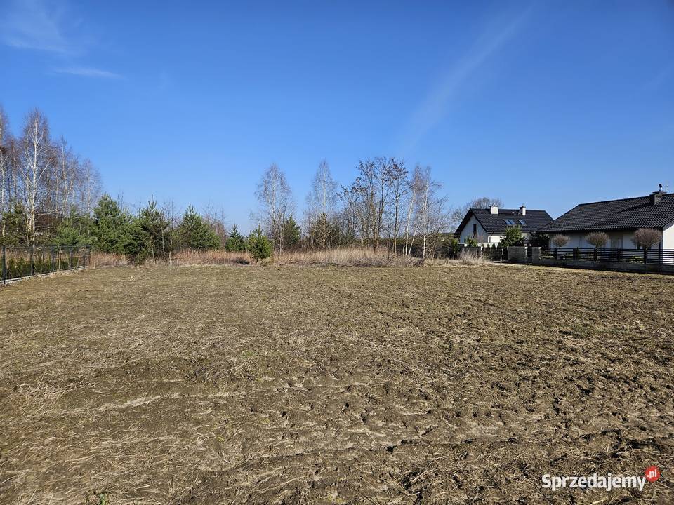 Działka pod zabudowę mieszkaniową 1000 m poł mazowieckie Dosin