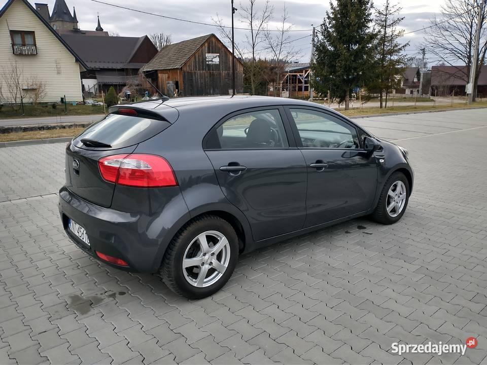Kia Rio 12 benzyna niski przebieg 27533 nowy 27500km małopolskie Szaflary sprzedam