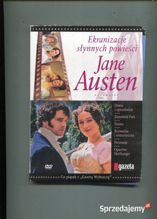 Ekranizacja słynnych powieści Jane Austen 9 Płyt 3 i więcej Szczecin