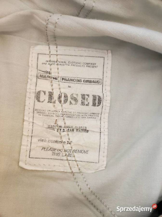 unikat włoskie vintage spodnie materiałowe sprzedam