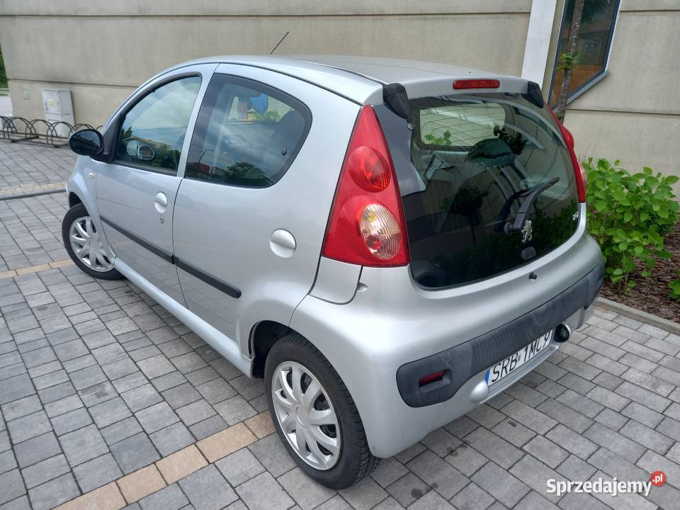PEUGEOT 107 10 2006r 5 drzwiowy Niski Przebieg kupiony w Polsce Gliwice