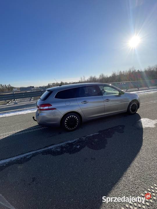 Peugeot 308 SW 16 BlueHDi 2015 Bogata historia autoalarm śląskie Częstochowa