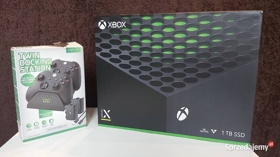 Xbox Series X 1Tb z napędem2 padyładowarka do Konsole i automaty śląskie Mysłowice