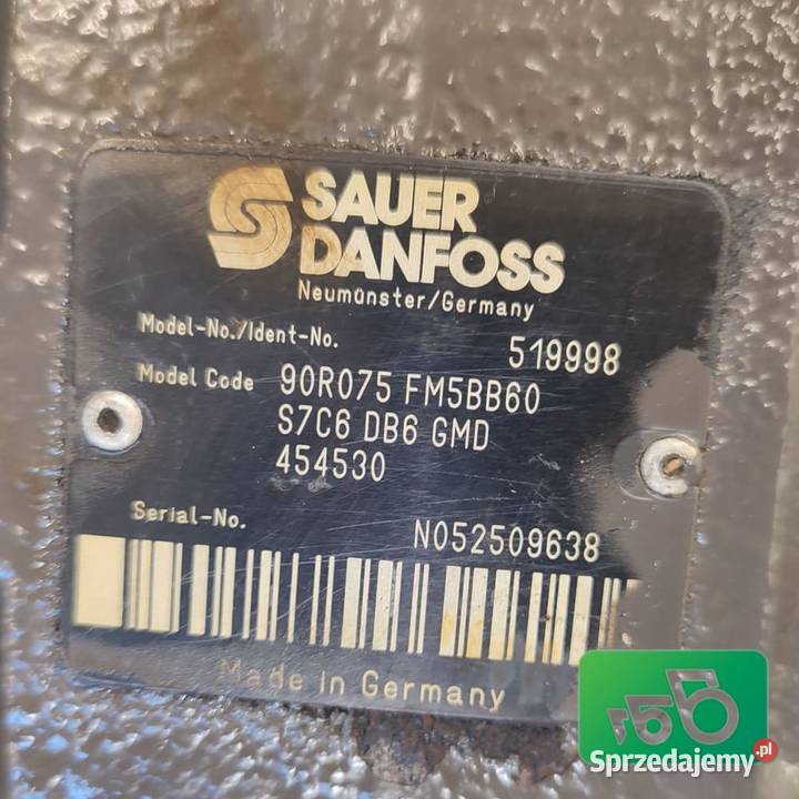 Pompa hydrauliczna 42R41 SAUER DANFOSS 4412760 Do ciągników Wilkowo