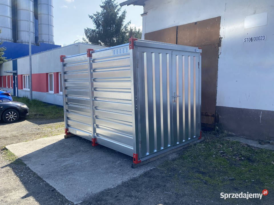KONTENERY MAGAZYNOWE KOVOBEL SKŁADANE CERTYFIKAT Oława