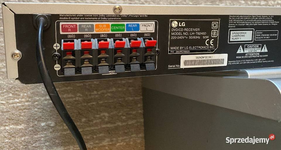 Kino domowe LG lht6240 z pilotem Sprawne ładne Warszawa