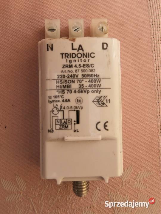 Stateczniki i układy startujące do lamp Warszawa