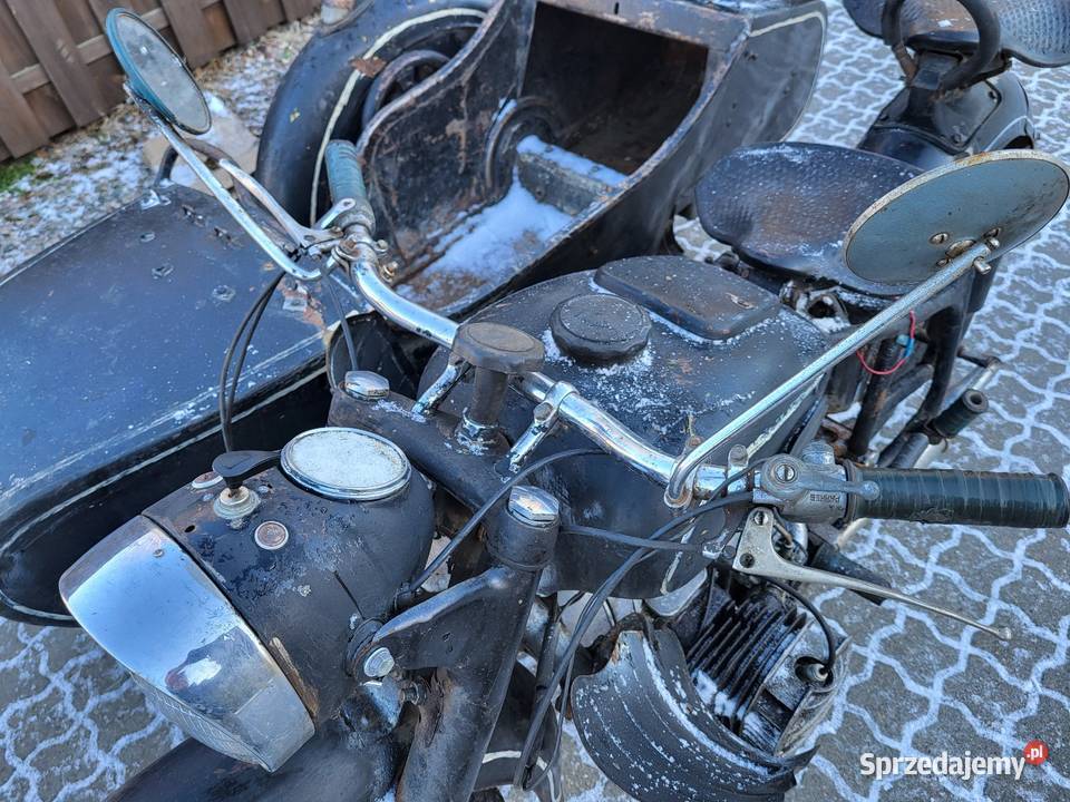 K 750 kmz kaśka dniepr ural mt mw M 72 Rok produkcji 1967 Mogilno