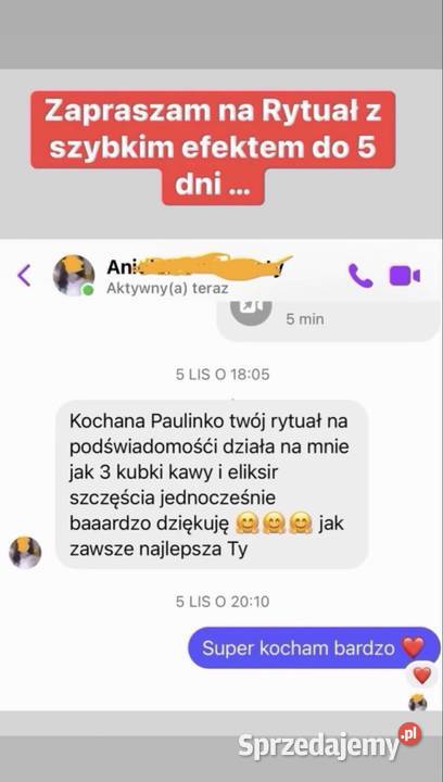 SILNY RYTUAŁ trafne odczyty ze zdjęć Warszawa