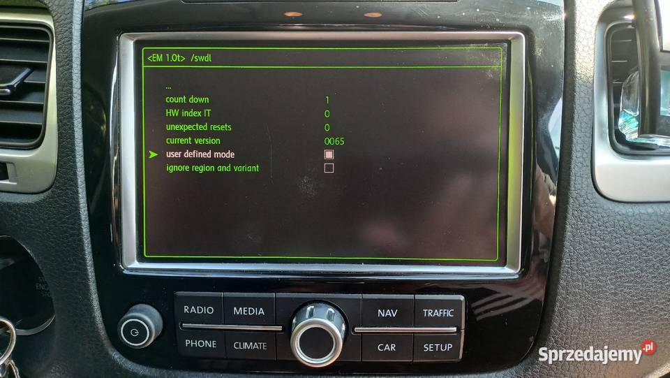 Mapa VW TOUAREG RNS 850 Nawigacja 7P RNS850 6360 Pabianice sprzedam