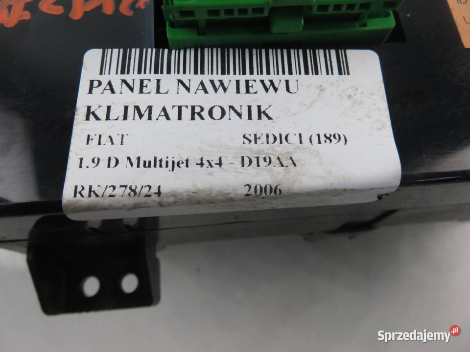KLIMATRONIK FIAT SEDICI 3951079J01