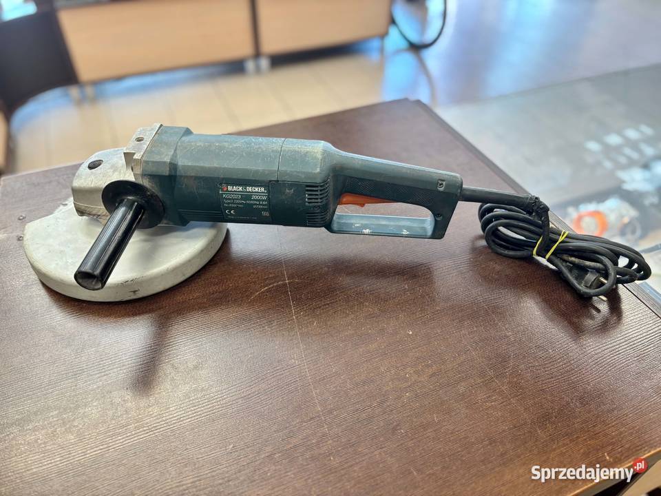 Szlifierka kątowa BlackDecker 2023 2000W Elbląg