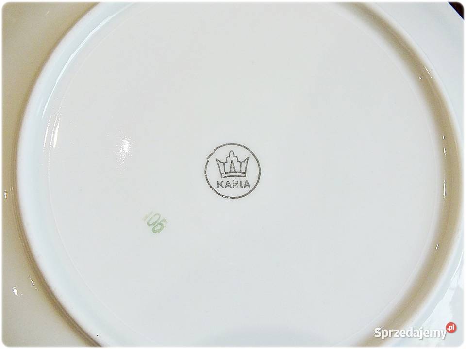 Talerz Talerzyk deserowy 19 Fabryka Porcelany lubuskie Żary