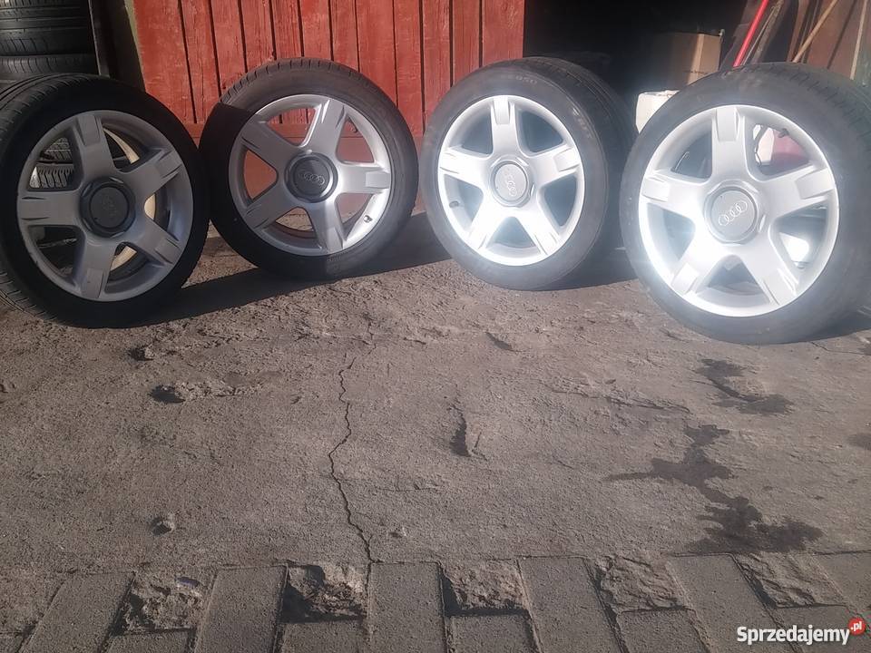 Audi Allroad alufelgi 17 5x112 komplet