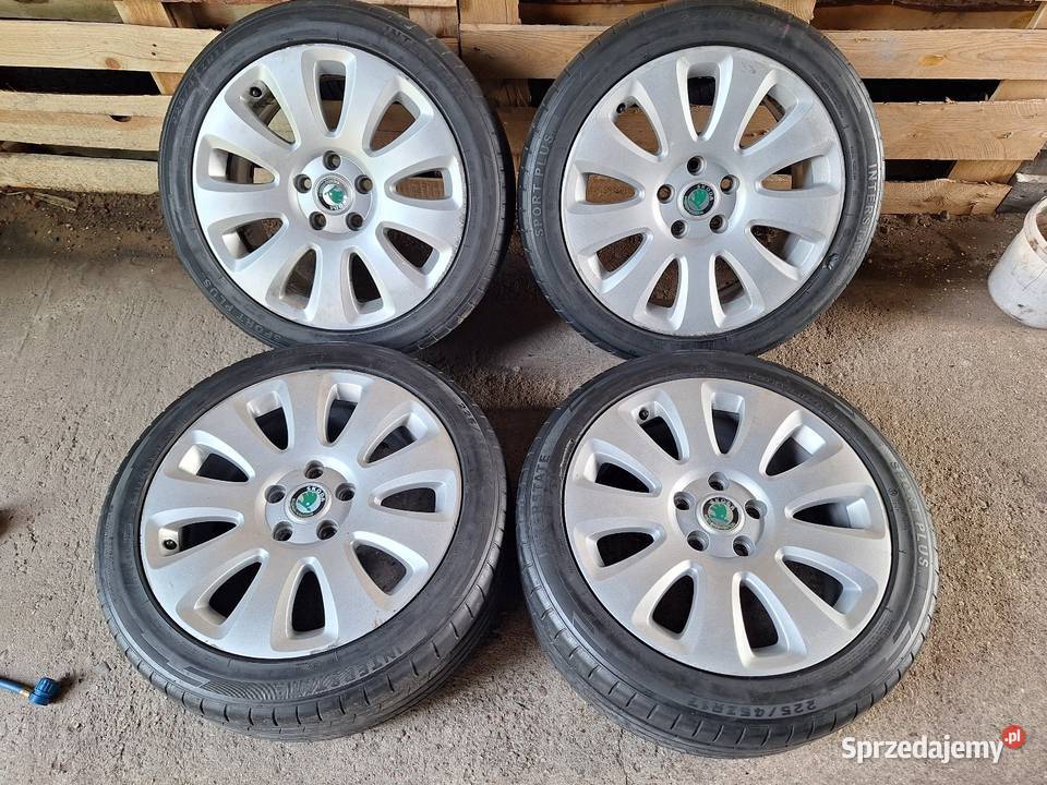 Alufelgi 5x112 17 ET49 SKODA Octavia Superb koła Choceń