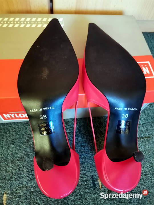 Szpilki czerwone WERNER inna Lublin sprzedam