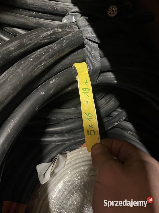Kabel 5x16 Czarny Dunajec