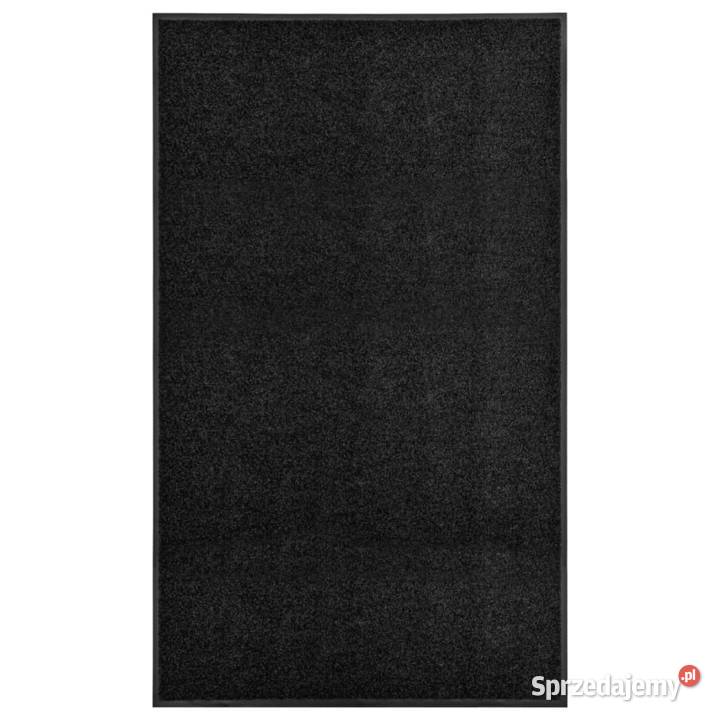 vidaXL Wycieraczka z możliwością prania czarna Warszawa