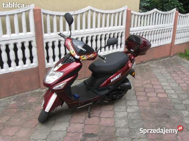 Skuter romet 727 10 Tuning elektryczny starter