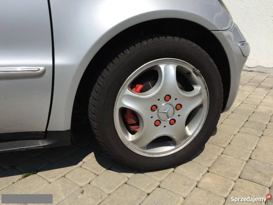 Mercedes A 170 srebrny 168000km Samochody osobowe Kraków