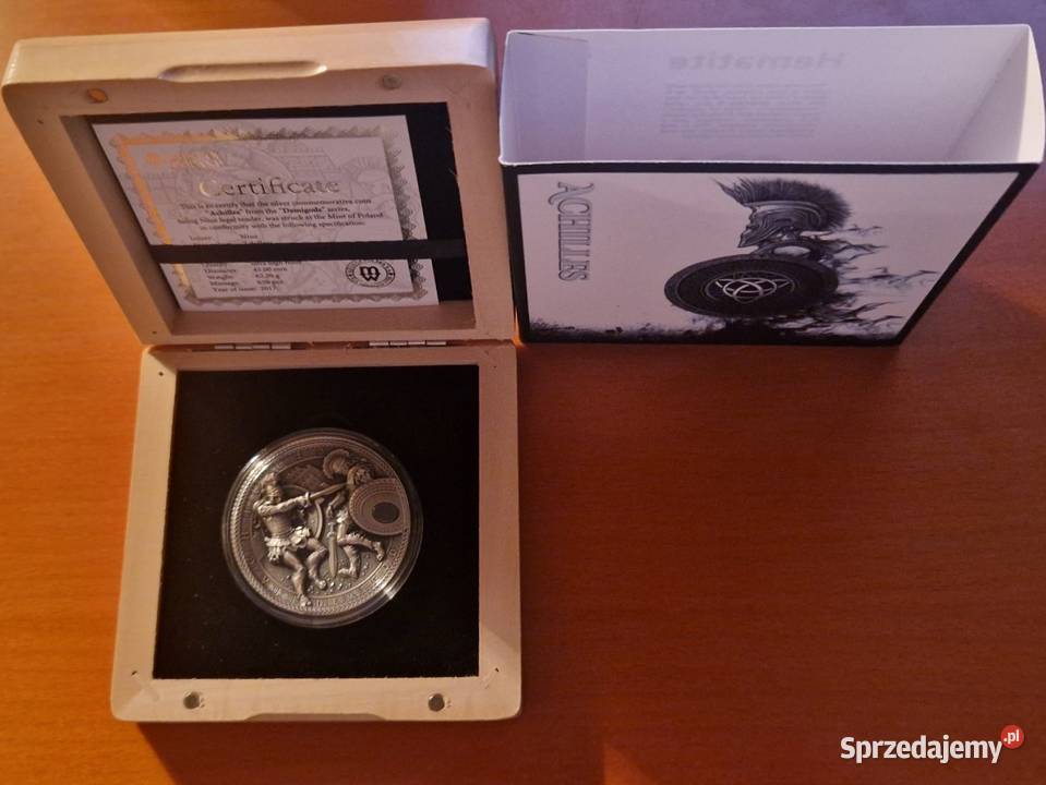 2017 Niue Island 2 Półbogowie Achilles i Hektor sprzedam