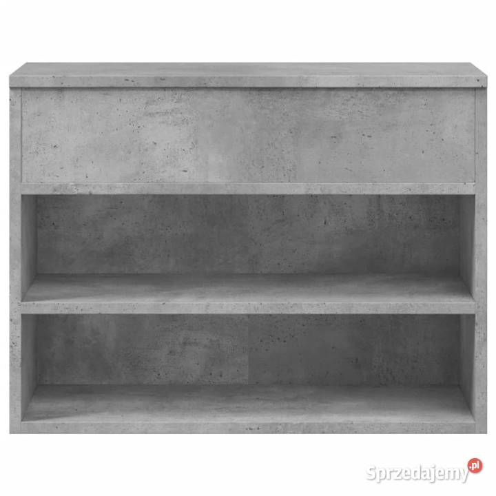 Ławka z miejscem na buty szara 60x30x45 WM808742 Szafki mazowieckie