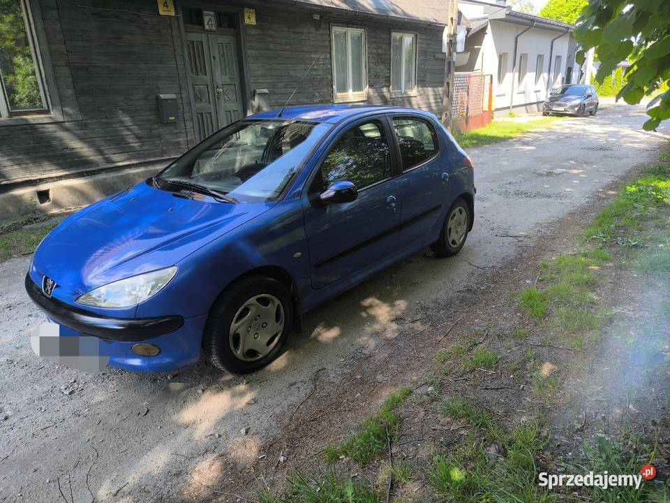 Peugeot 206 LPG niski przebieg długie opłaty 1KM łódzkie Zgierz