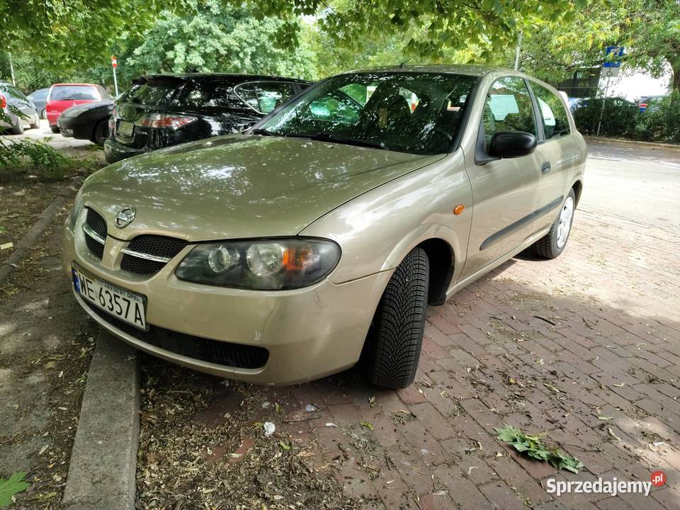 Nissan Almera VISIA 15 Benzyna Salon Polska Warszawa