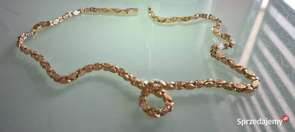 Nowy złoty łańcuszek Cartier pr585 60 Białystok sprzedam