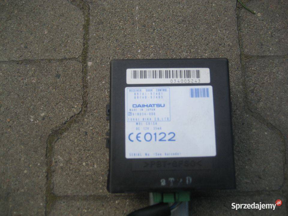 daihatsu sirion 0205r sterownik moduł 8974197401 Drzwi wielkopolskie Rakoniewice sprzedam