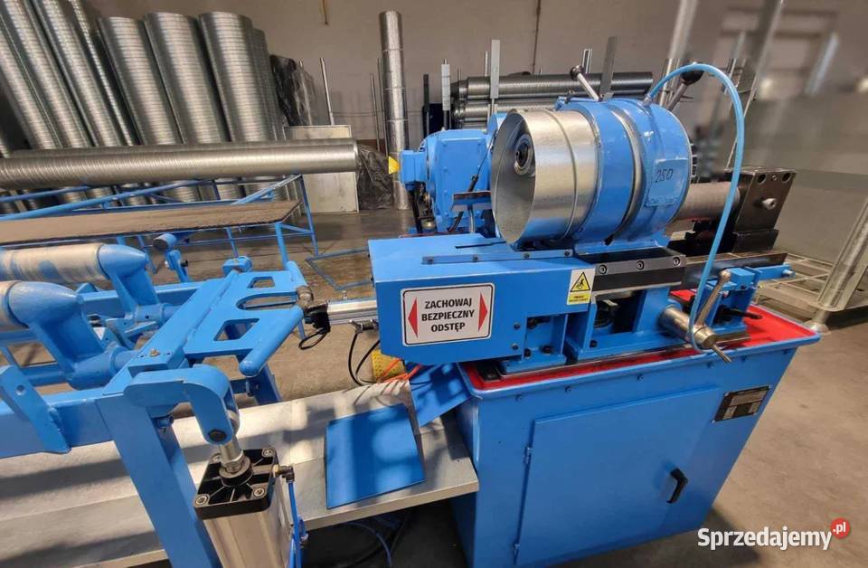 Maszyna do produkcji rur spiralnych MTF 1602 Warszawa sprzedam