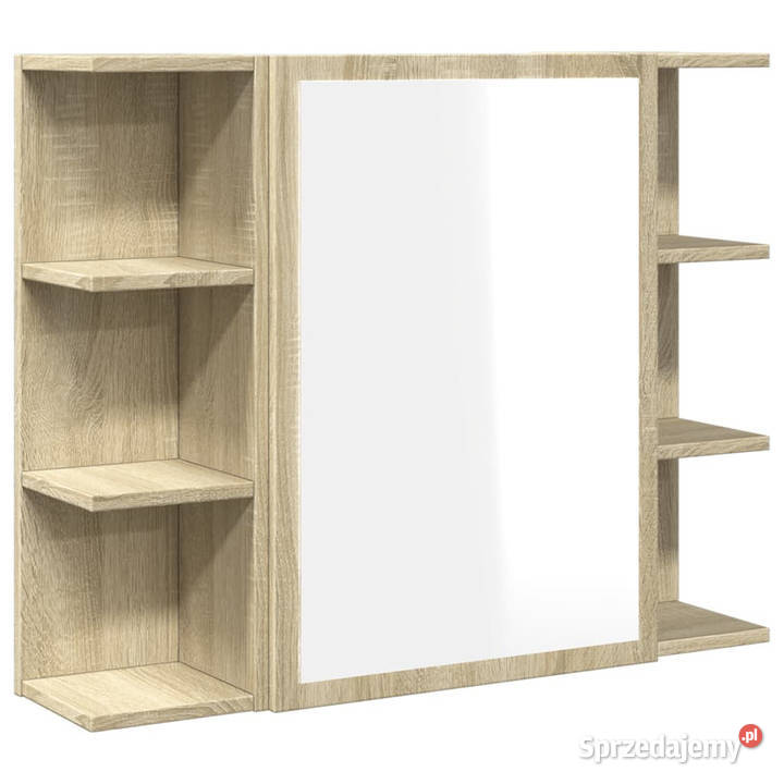 Szafka łazienkowa dąb sonoma 80 x 205 x 64 Łazienkowe Warszawa