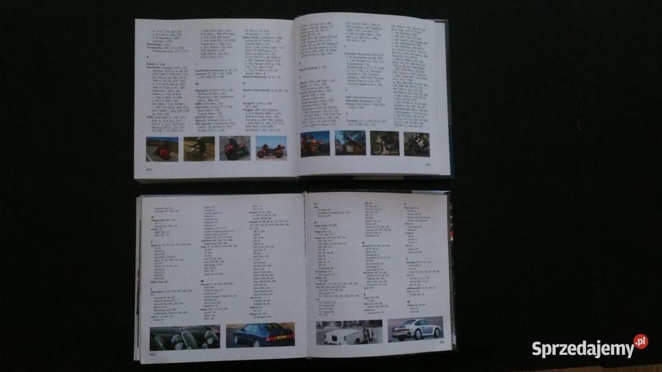 Zestaw książek Samochody marzeń Motocykle marzeń Zielona Góra sprzedam