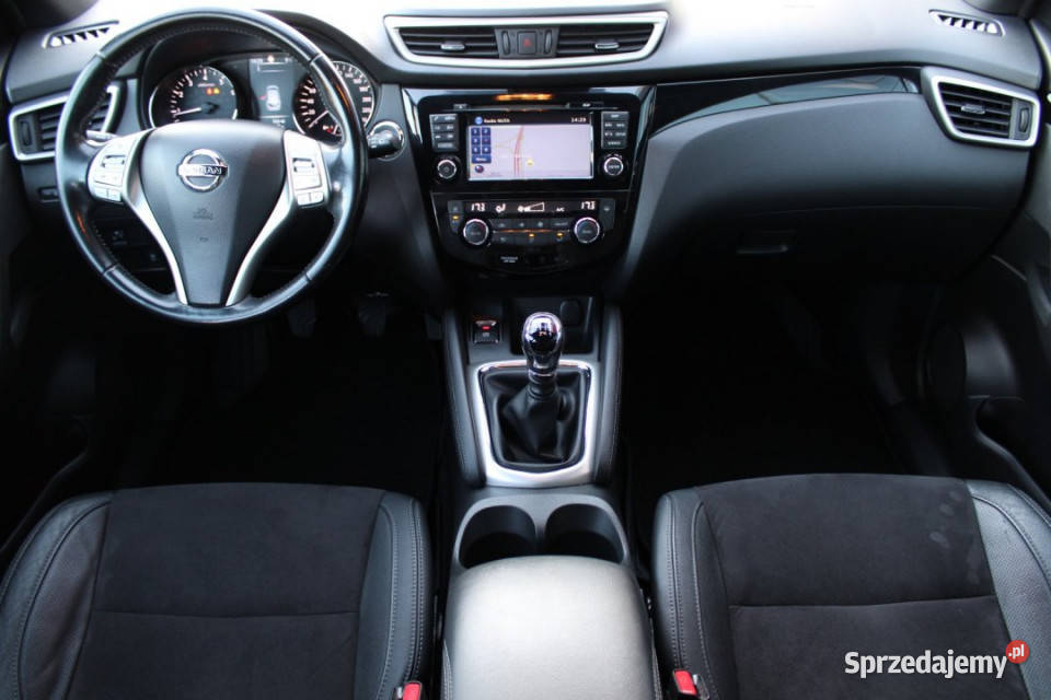 NISSAN Qashqai 2017r Salon Kamera360 Alcantara