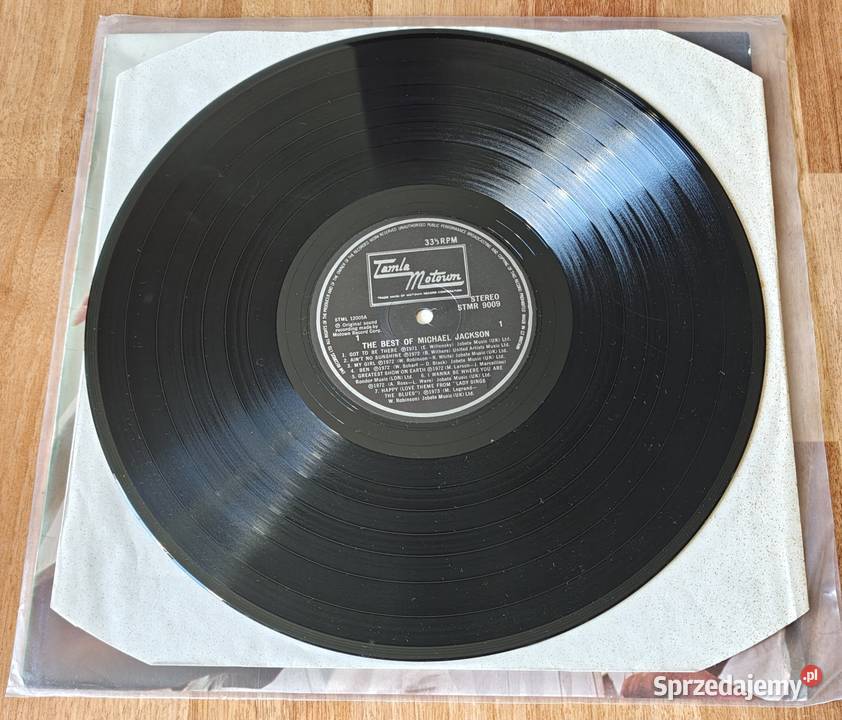 Michael Jackson The Best Of Winyl LP 1980 płyta winylowa Ochojno