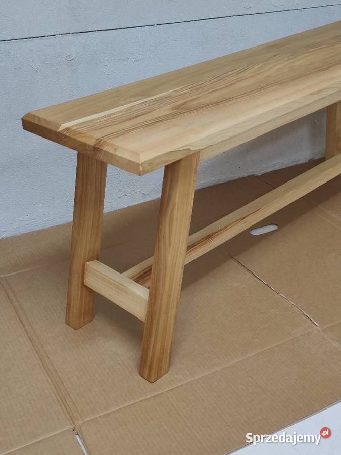Ławeczka tyczka drewniana 45cm Zduńska Wola