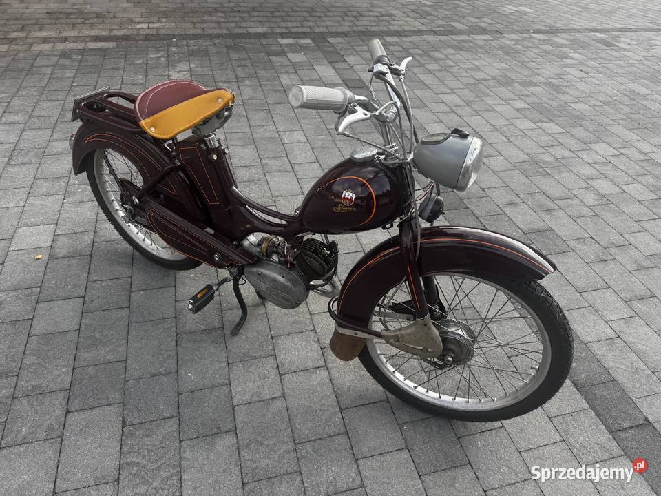 VEB Simson Suhl Moped SR2 1958 r motorower Pustków-Osiedle