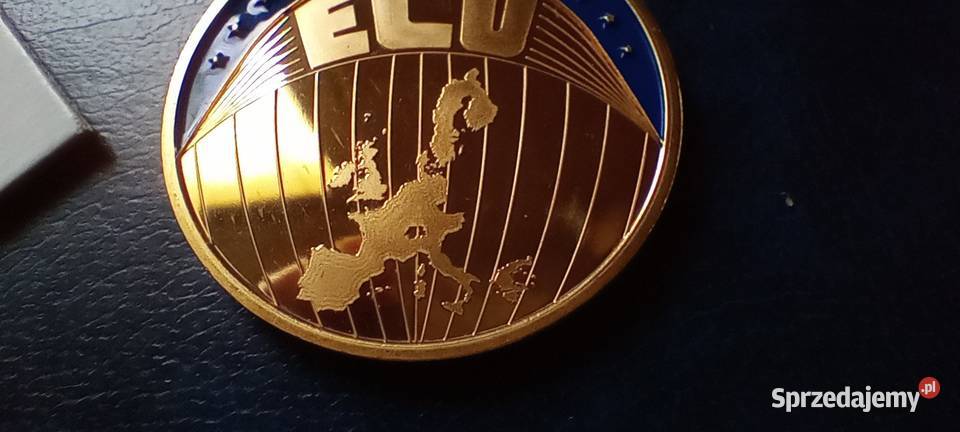 Stare monety Medal ECU 209 Lesko