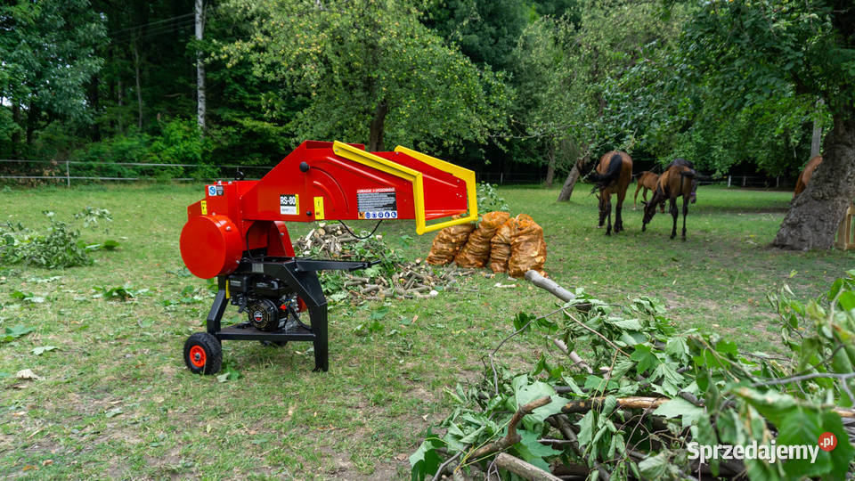 Rębak rozdrabniacz SPALINOWY REMET RS80