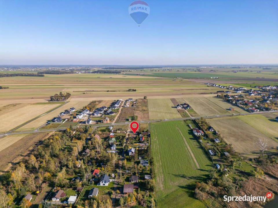 Zbuduj dom jeziorem Strykowo 150 m wody