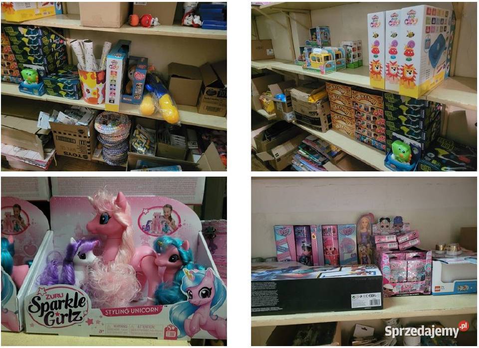 Syndyk sprzeda towar ze sklepu z zabawkami zachodniopomorskie sprzedam