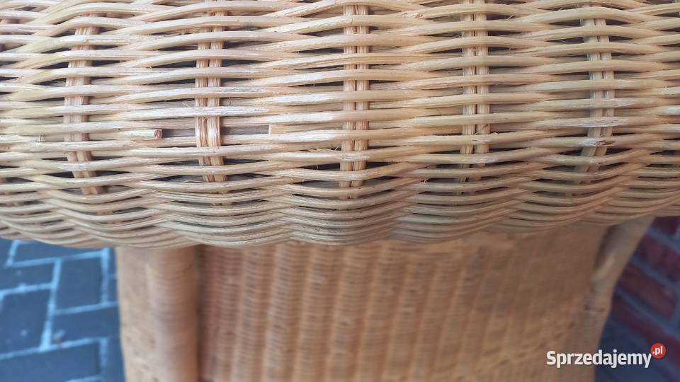 Leżanka wiklinowa rattanowa Szezlong Meble Gawroniec