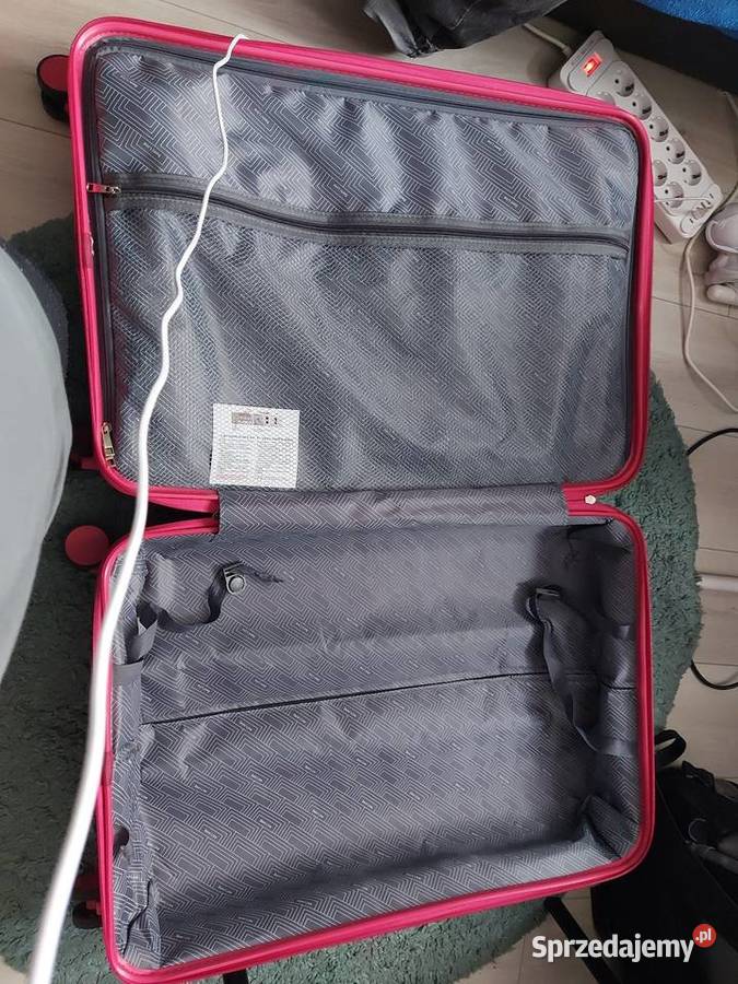 Rózowa waliska na kółkach Chorzów