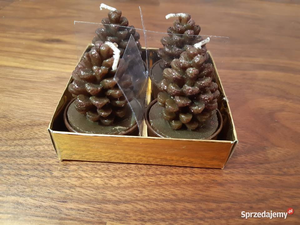 Świeczka Tealight Choinka 4 sztuki Warszawa