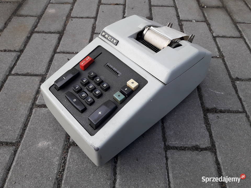 Stara maszynka maszyna do liczenia FACIT Mesko Gdynia sprzedam