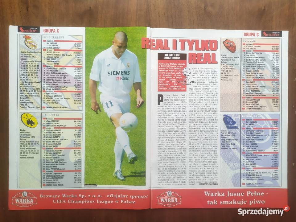 Skarb kibica liga mistrzów sezon 200203 łódzkie