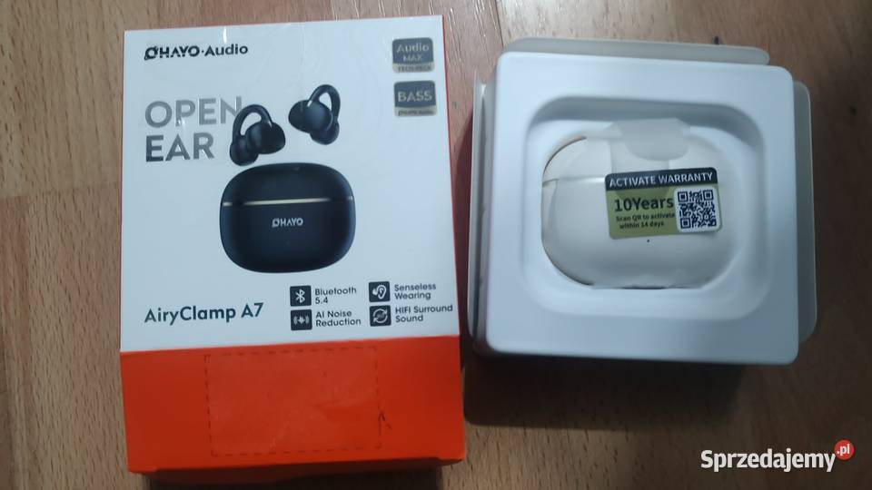 słuchawki bezprzewodowe OhayoAudio Airclamp A7 wielkopolskie Książ Wielkopolski